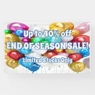 Fin de saison Vente Vinyl Bannière 3' x 5' Bannièr