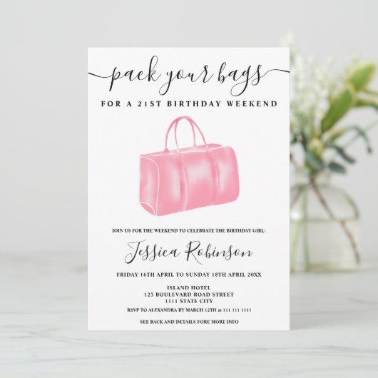 Fin de semaine du programme d'anniversaire du sac  (Debout devant)