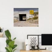 Fin du boulevard Las Vegas. Impression de l'affich (Bureau à domicile)