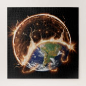 Fin du puzzle du monde. (Vertical)