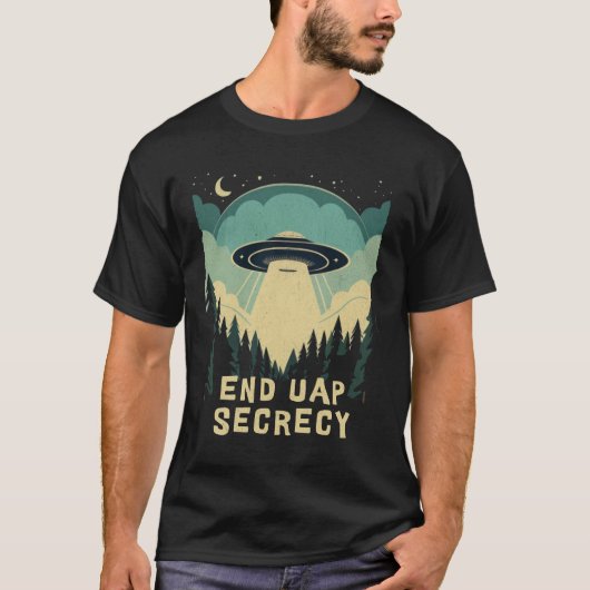 Fin du secret UPA #EndUAPSecrécy t-shirt (Devant)