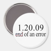 Fin d'une erreur - Magnet (Recto/Verso)