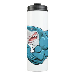 Fin-tastic Gains Thermal Bottle: Blijf gehydrateer Thermosbeker