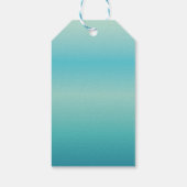 Fin-tastic Shark Ocean Verjaardag Cadeaulabel (Achterkant)