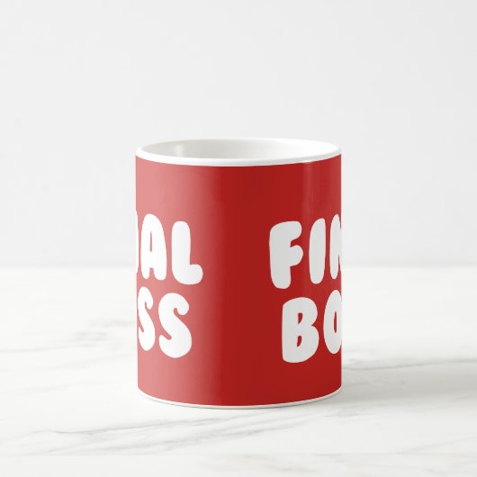 FINAL BOSS jeu vidéo Antagonist Mug (Centre)