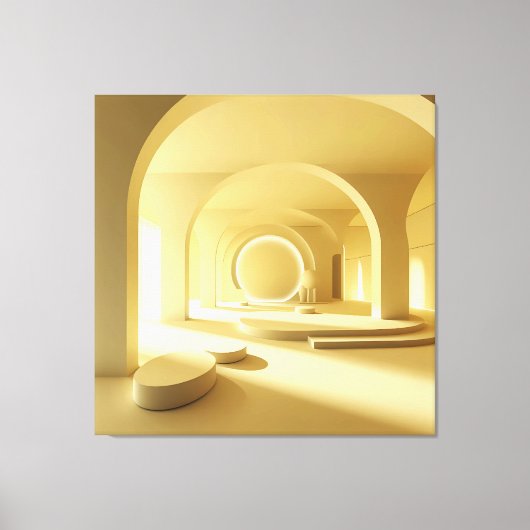 Final Composition – Room Within a Room Canvas Afdruk (Voorkant)