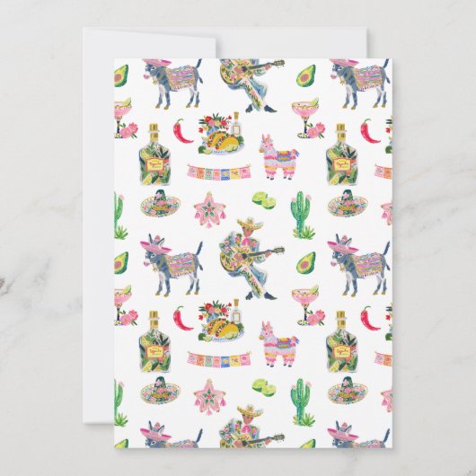 Final Fiesta Bachelorette Invitation (Dos)