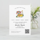 Final Fiesta Bachelorette Weekend Invitation (Debout devant)
