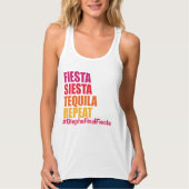 Final Fiesta Meixco Bachelorette Tank (Voorkant)