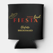 Final Fiesta Mexican Bachelorette Party Blikjeskoeler (Voorkant)
