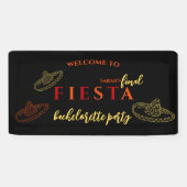 Final Fiesta Mexican Bachelorette Party Spandoek (Horizontaal)