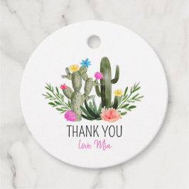 Final Fiesta Personalized Gift Tag Bedankjes Labels