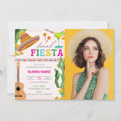 Final Fiesta Photo Bachelorette Party Kaart (Voorkant)