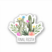 Final Fiesta Vinyl Sticker (Voorkant)