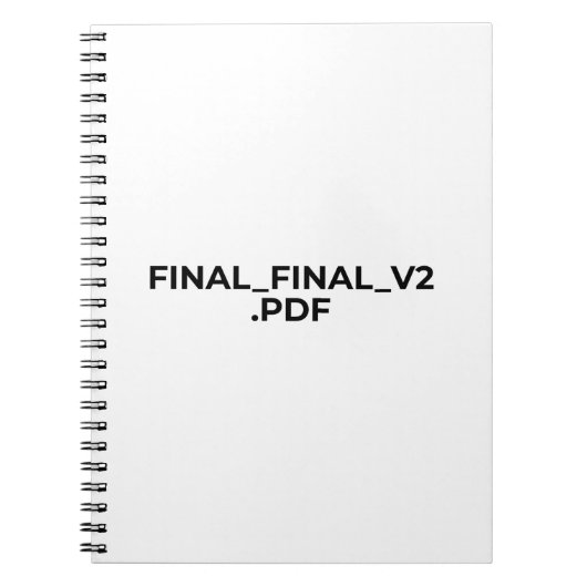 FINAL_FINAL_V2.PDF Minimalistisch ontwerp notitieb Notitieboek (Voorkant)