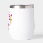 Final Fling Glitter Wine Tumbler (Links)