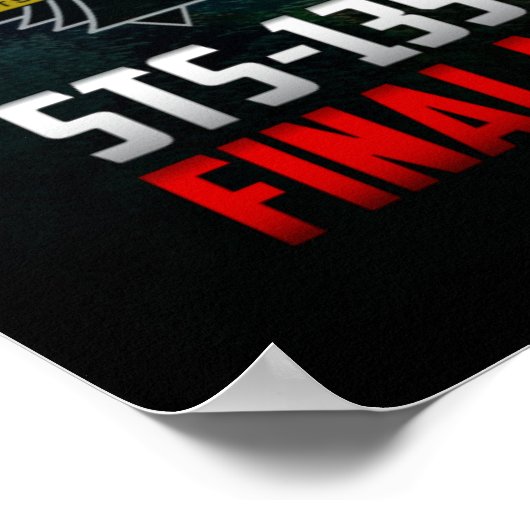 Final Mission Poster Space Shuttle Atlantis (Hoek)