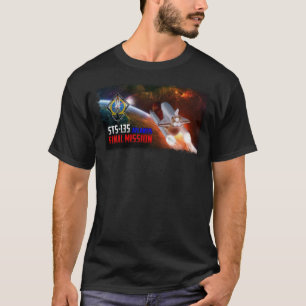 Final Mission Space Shuttle Atlantis T-shirt