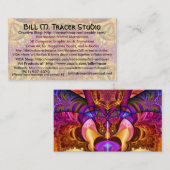 Finale 7 de cartes de visite de studio de traceur (Devant / Derrière)