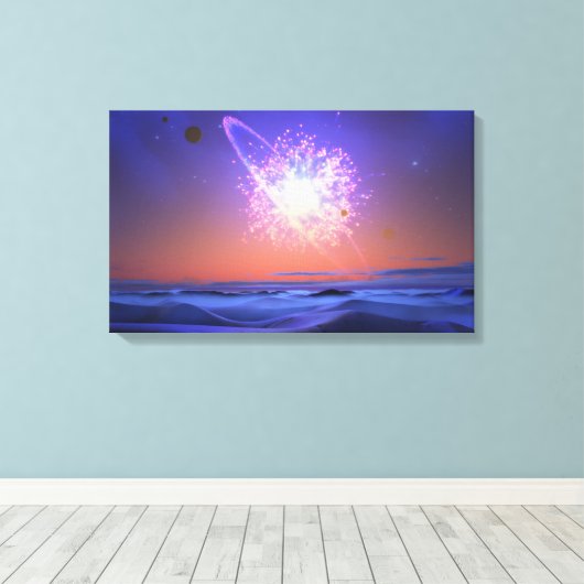 Finale Canvas Afdruk (Insitu (Houten vloer))