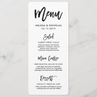 FINALE faite sur commande de menu