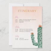 Finale Fiesta Bachelorette Weekend Invitation (Dos)