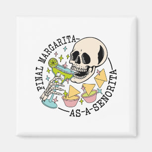 Finale Margarita als een Senorita Skull Team bruid Magneet