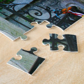 Finale rustplaats in Parijs. Jigzaag Puzzle Legpuzzel (Zijkant)