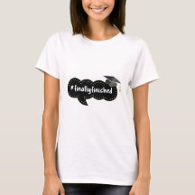 Finalement finie Graduation Black Bubble T-shirt