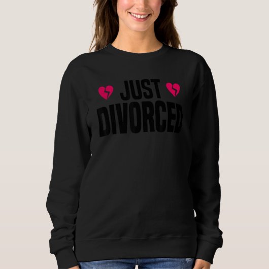 Finally Divorced - Divorce Party & Breakup Trui (Voorkant)