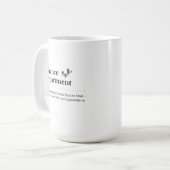 Finance Afdeling Koffiemok (Voorkant links)
