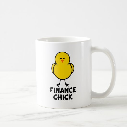 Finance Chick Koffiemok (Rechts)