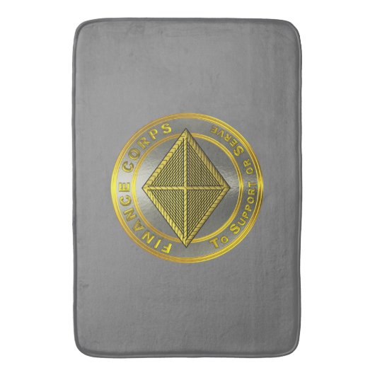 Finance Corps Badmat (Voorkant Verticaal)