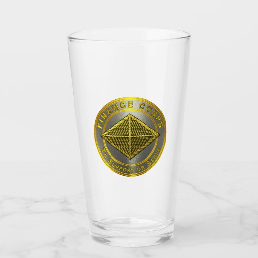 Finance Corps Glas (Voorkant)