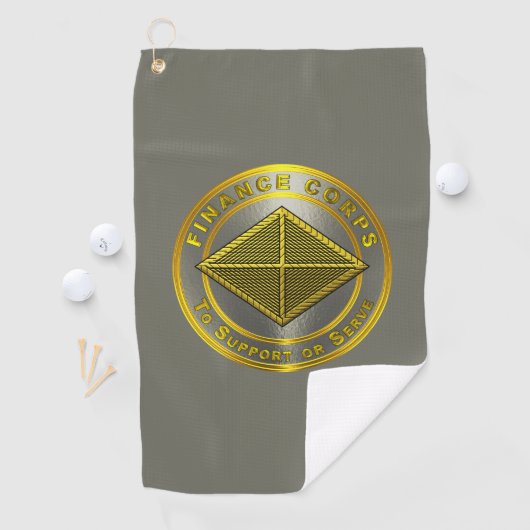 Finance Corps Golfhanddoek (Insitu)