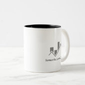 Finance Department Personalized Mug Tweekleurige Koffiemok (Voorkant rechts)