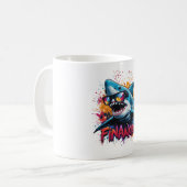 Finance Shark Mug - drôle de dessin animé (Devant gauche)