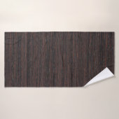 Financer le bois lisse texture claire (Serviette de bain)