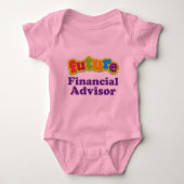 Financial Advisor (Future) Baby Baby T-Shirt (Voorkant)