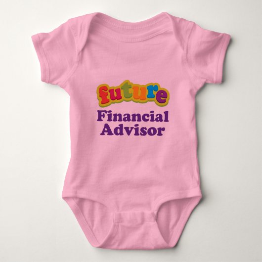 Financial Advisor (Future) Baby Baby T-Shirt (Voorkant)