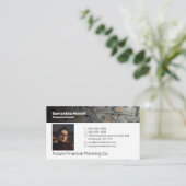 Financial Coach Professional Visitekaartje (Staand voorkant)