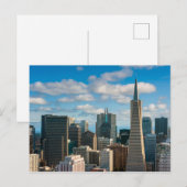 Financial District Skyline van San Francisco Briefkaart (Voorkant / Achterkant)