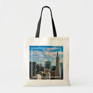 Financial District Skyline van San Francisco Tote Bag
