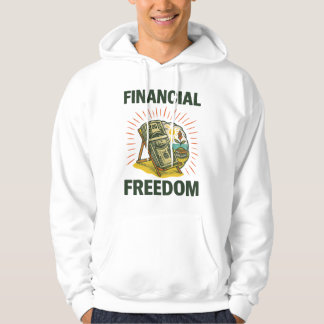 Financial Freedom Bold Beach Chair & Sunny Vibes Hoodie