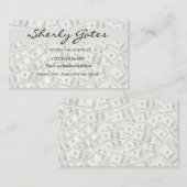 financial services editable card visitekaartje (Voorkant / Achterkant)