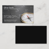 Financieel adviseur, vermogensbeheerder. visitekaartje (Voorkant / Achterkant)