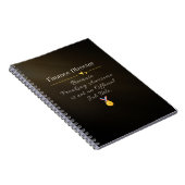 Financieel directeur notitieboek (Rechterzijde)