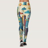 financieel district leggings (Achterkant)