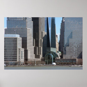 Financieel district Manhattan Poster