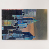 Financieel district Neder-Manhattan Poster Legpuzzel (Horizontaal)
